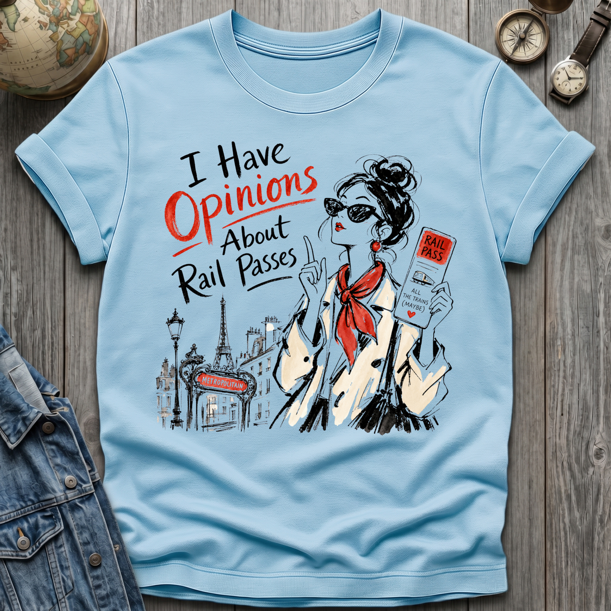Rail Passes T-Shirt