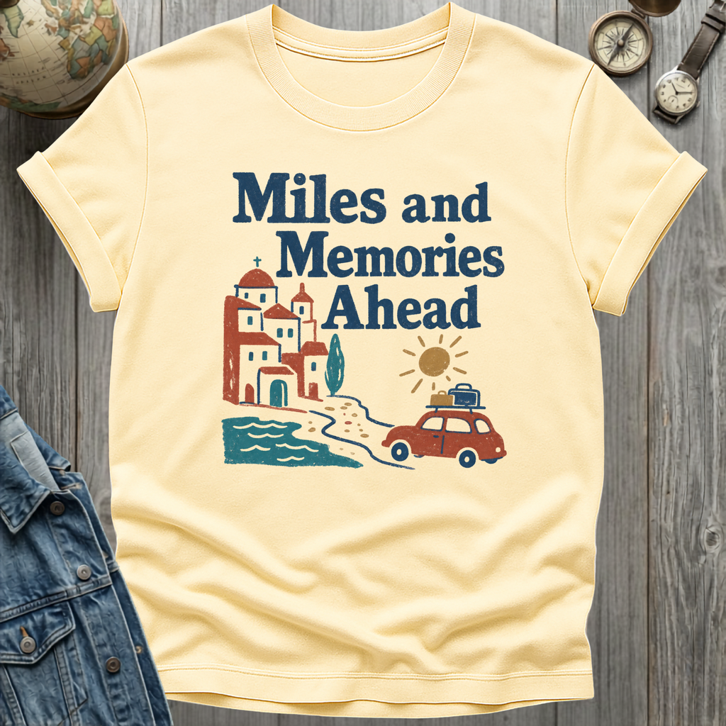 Miles and Memories Ahead T-Shirt