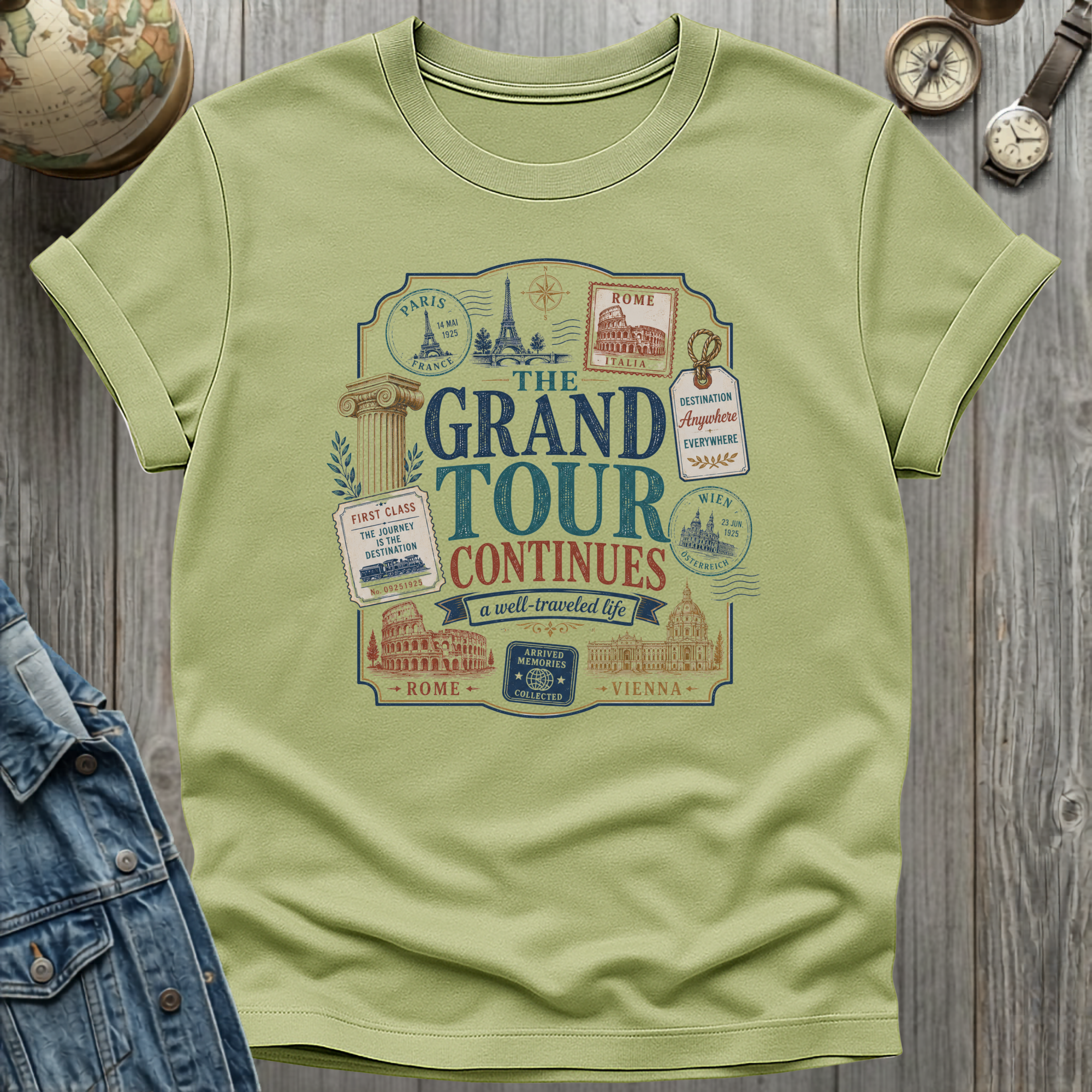 Grand Tour Europe T-Shirt