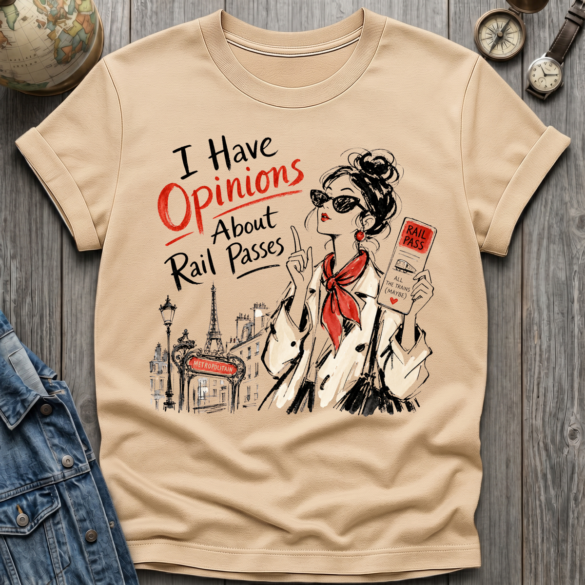 Rail Passes T-Shirt