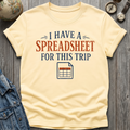 Spreadsheet Trip T-Shirt