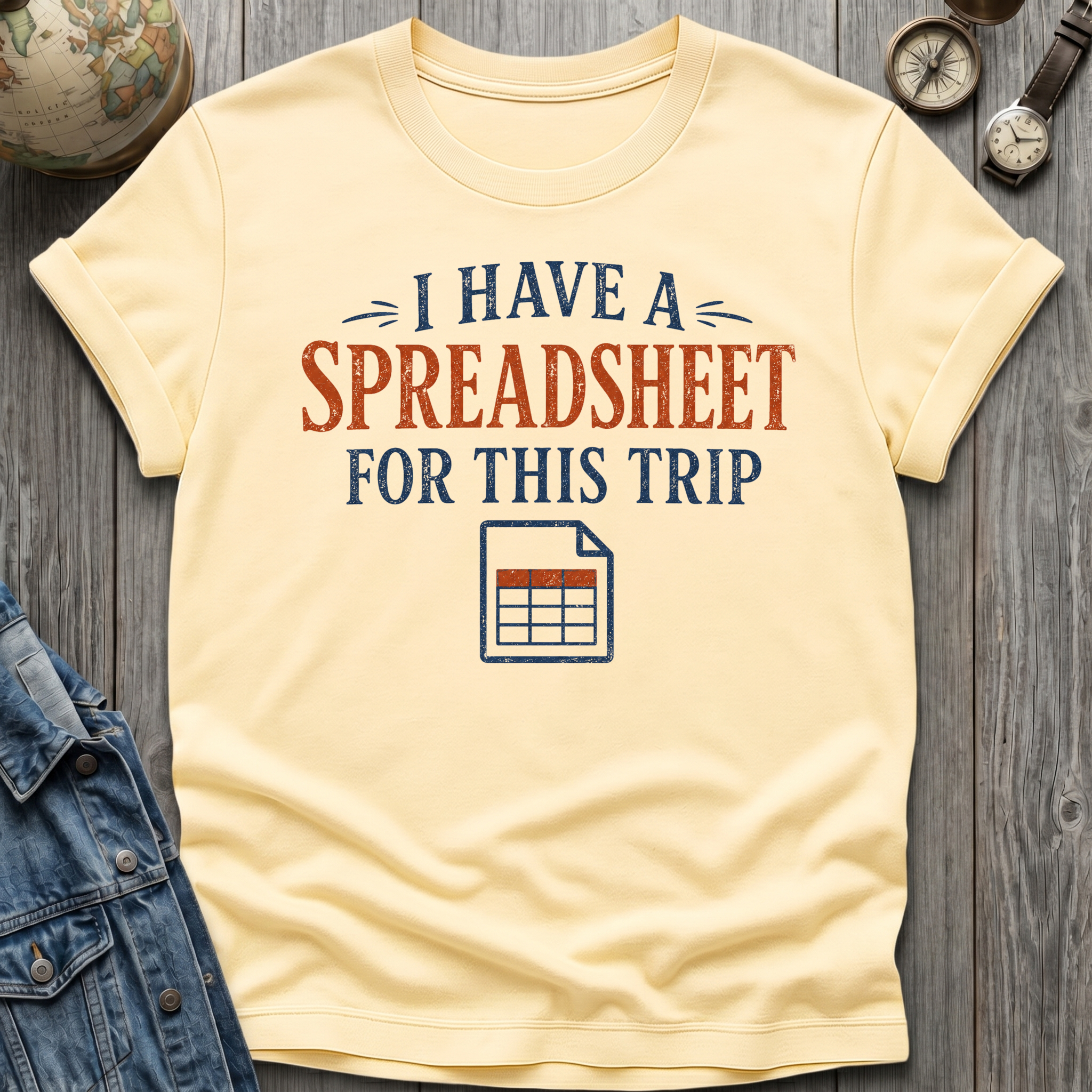 Spreadsheet Trip T-Shirt