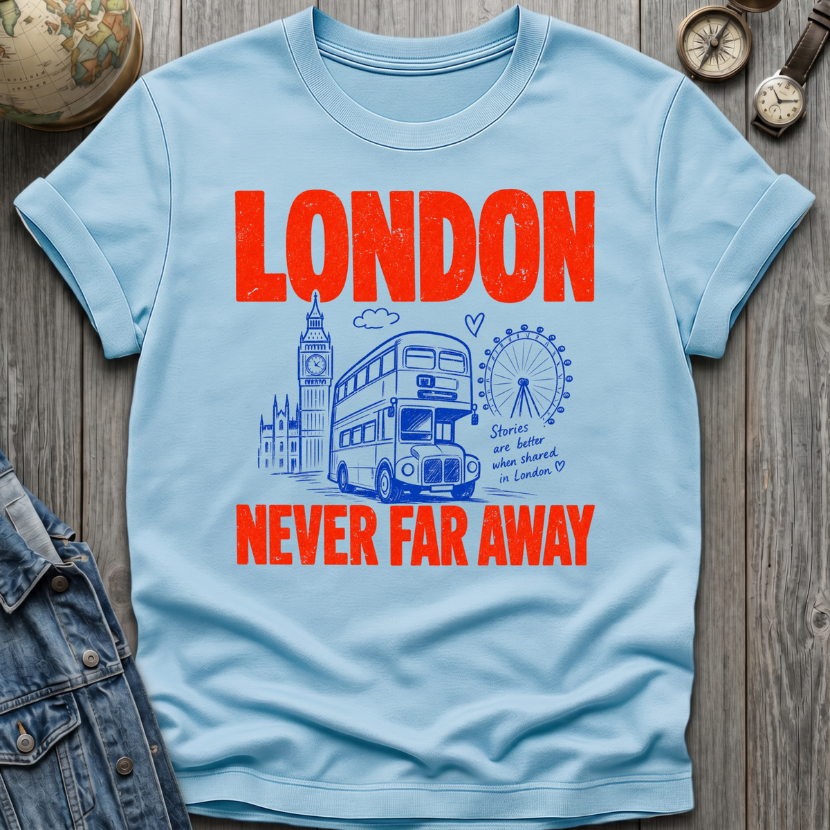 London Never Far T-Shirt