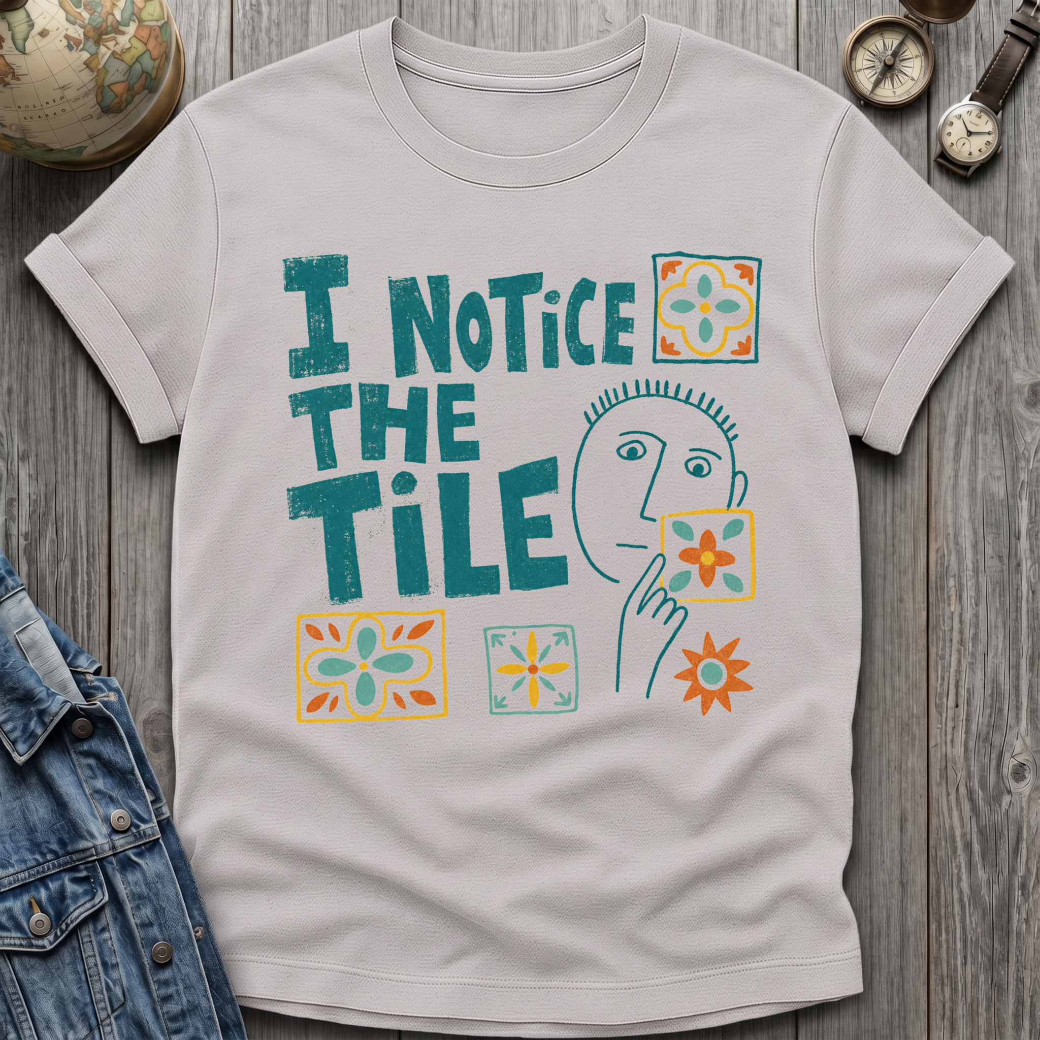 Notice Tile T-Shirt