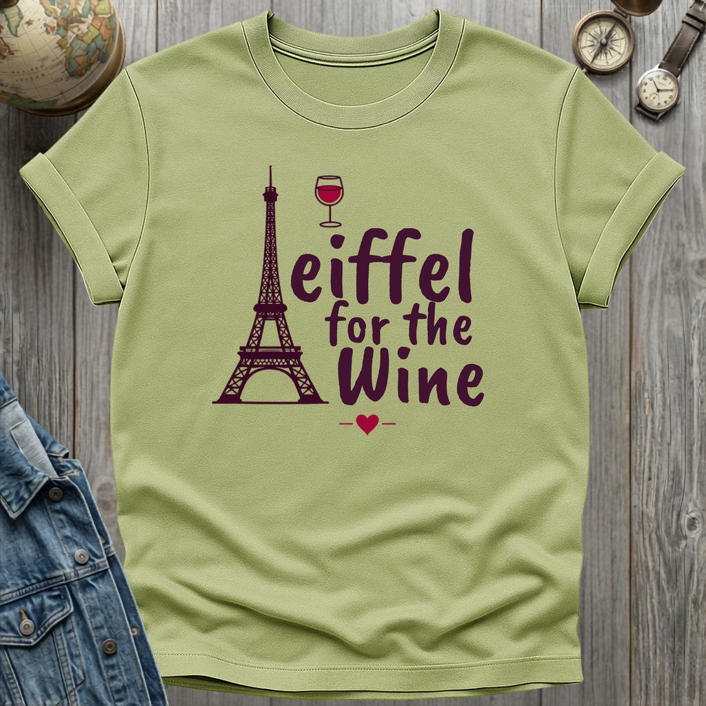 Eiffel Wine T-Shirt