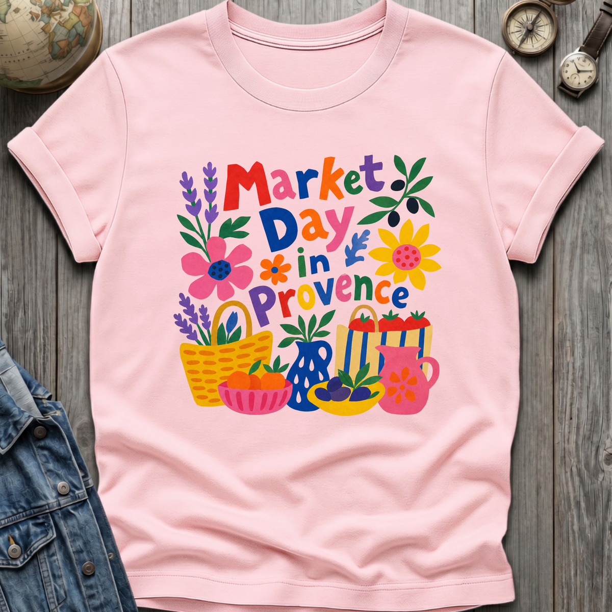 Market Day Provence Tee