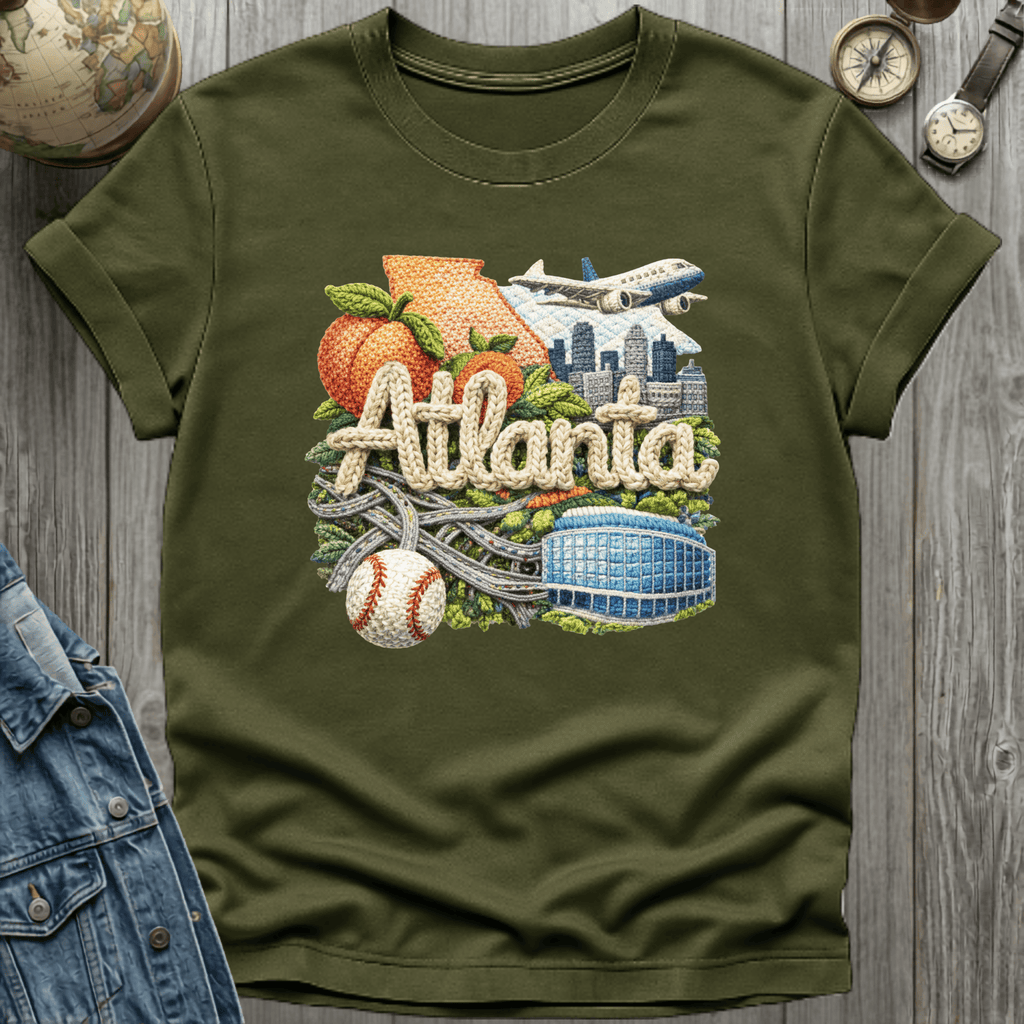 Atlanta Faux Woven T-Shirt