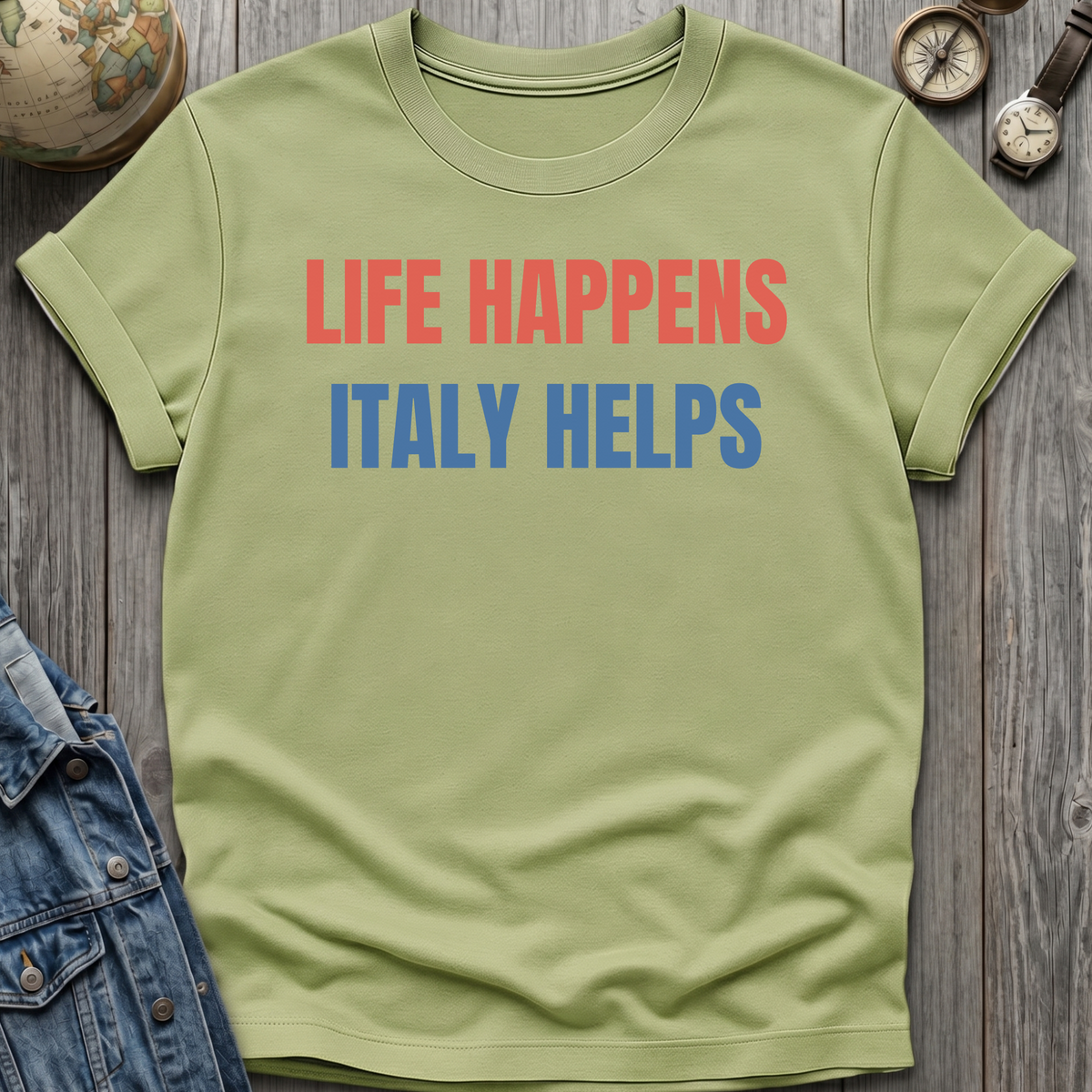 Italy Helps T-Shirt
