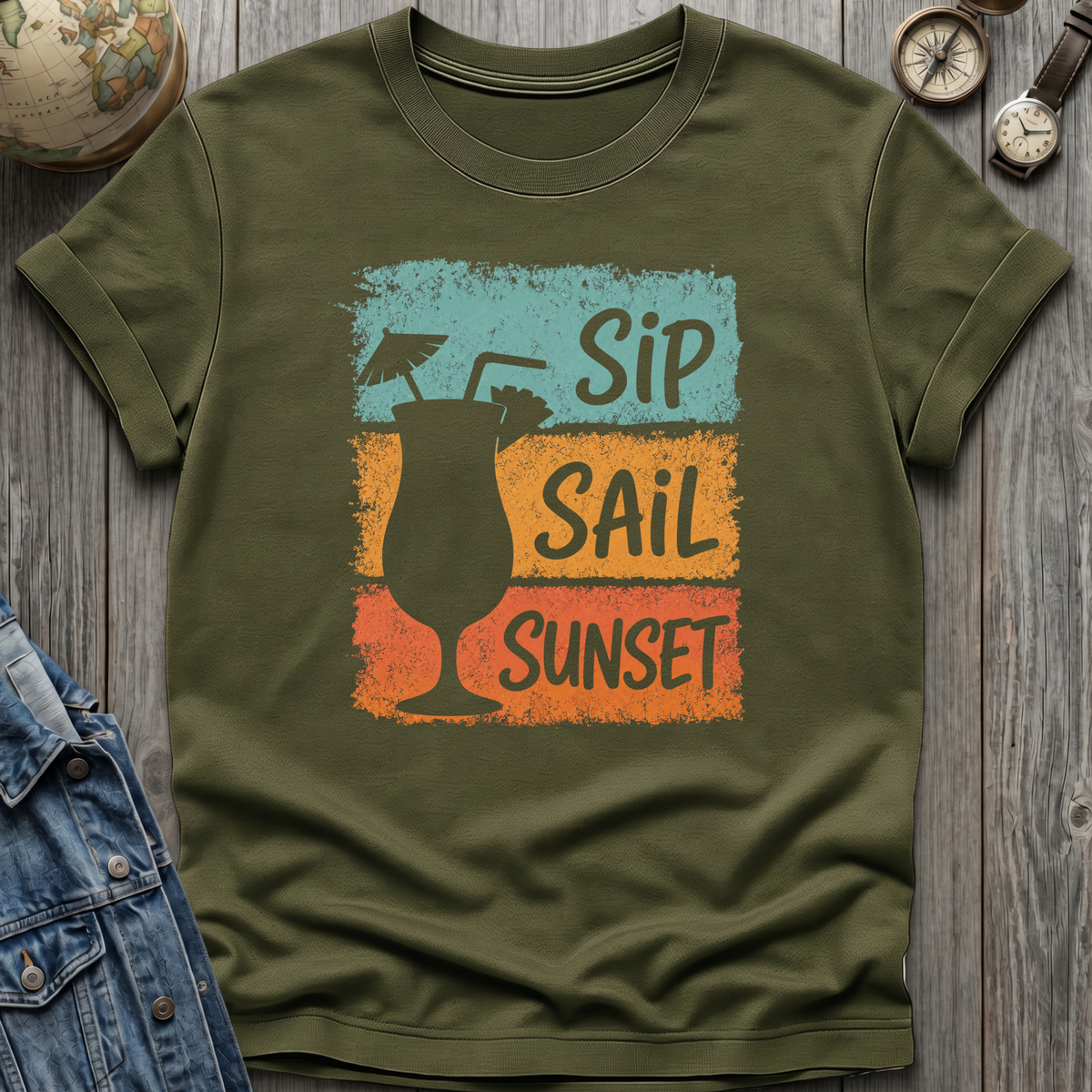 Sip Sail Sun T-Shirt