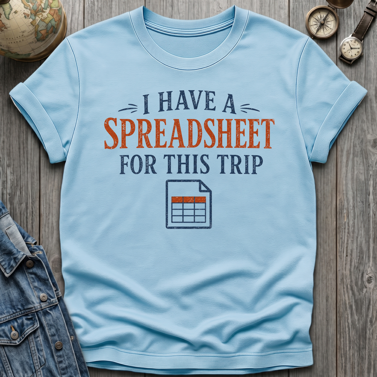 Spreadsheet Trip T-Shirt