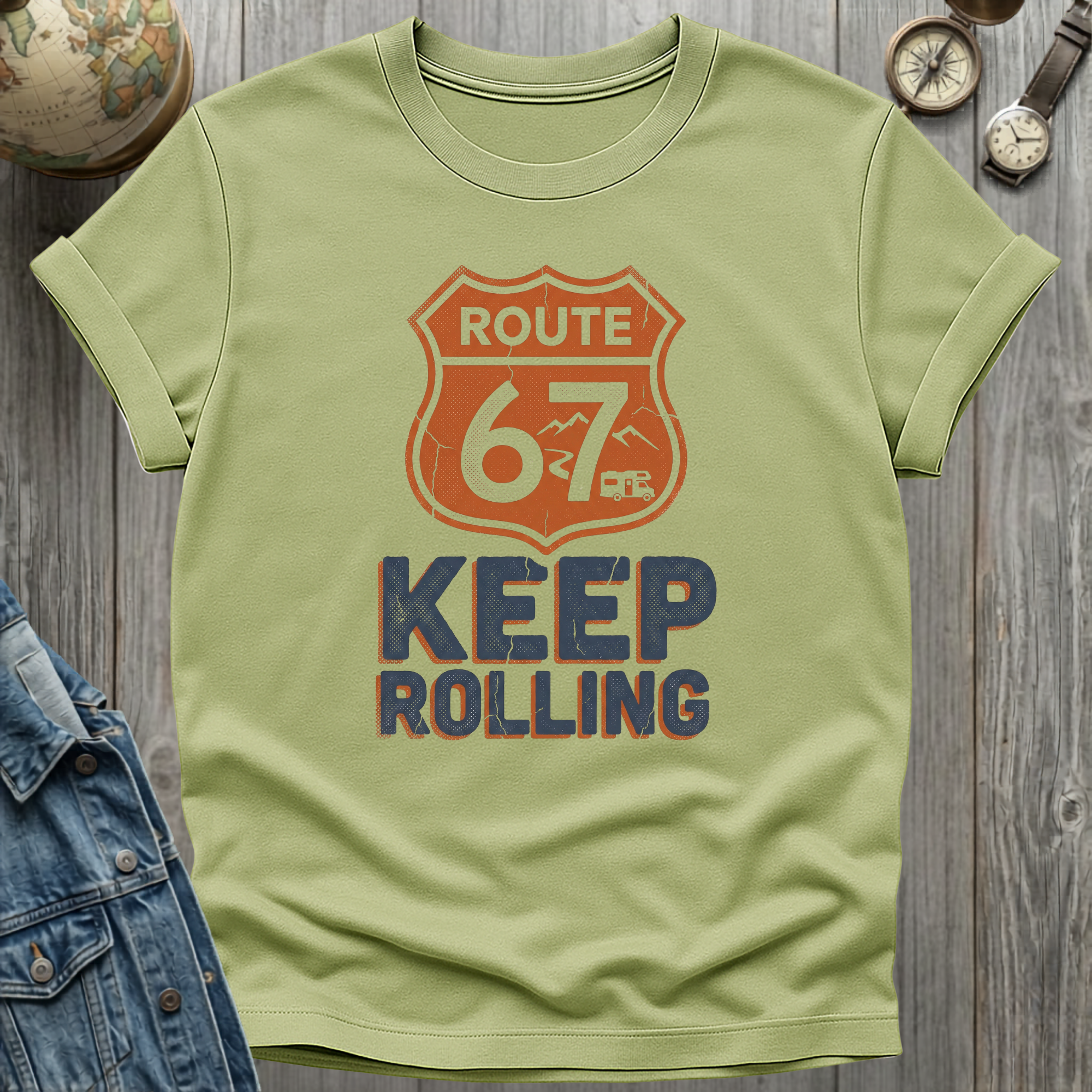 Route 67 Keep Rolling T-Shirt