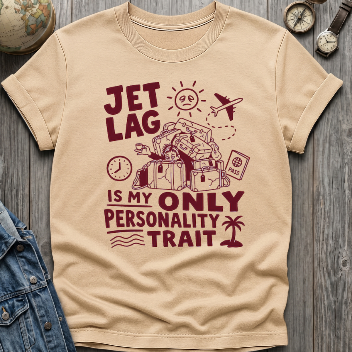 Jet Lag Personality T-Shirt