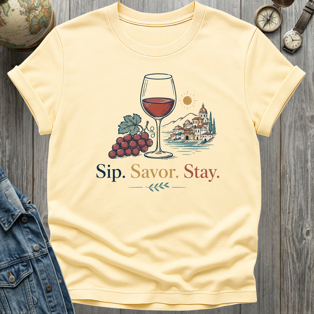 Savor Wine T-Shirt