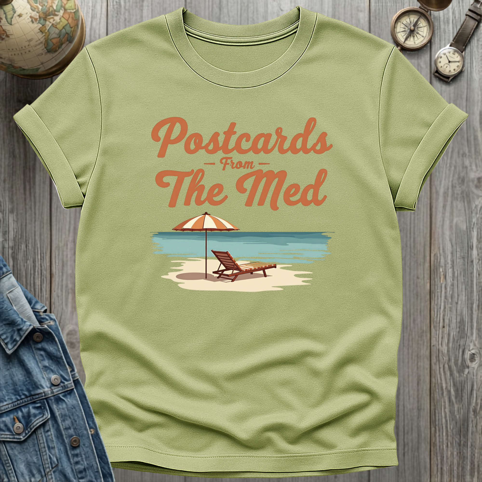 Postcards Med T-Shirt