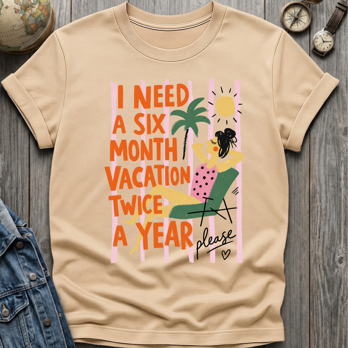Six Month Tee