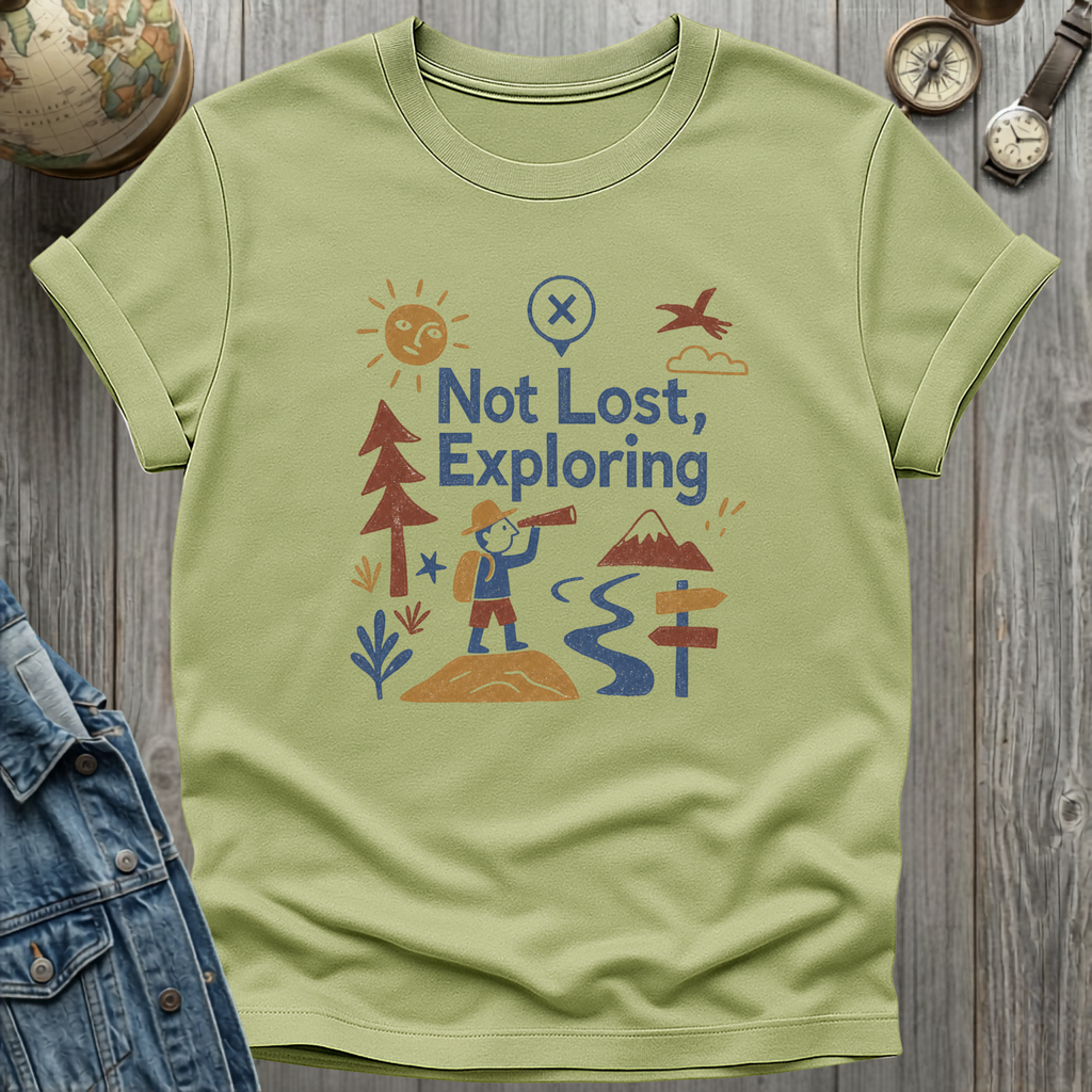 Not Lost, Exploring T-Shirt