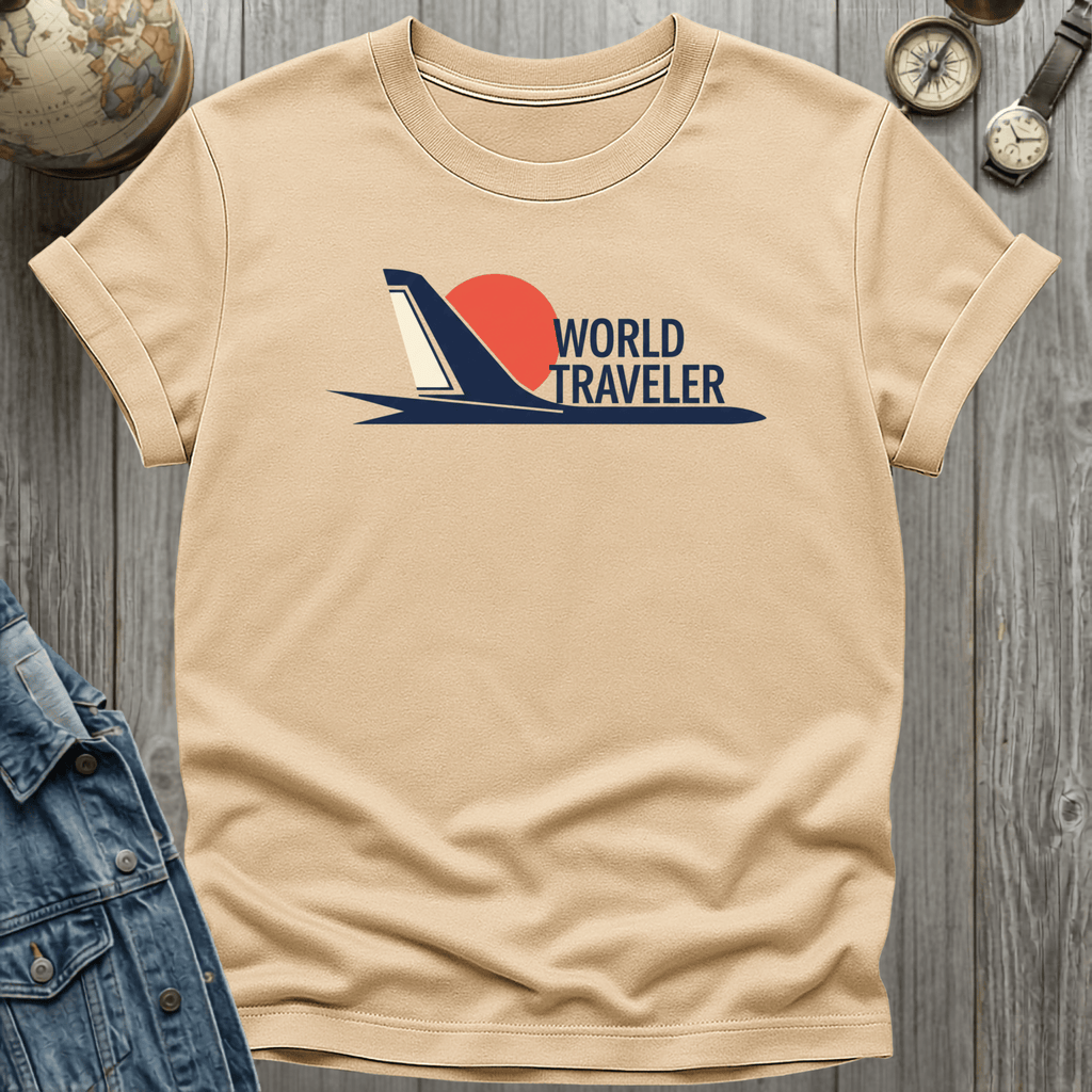 World Traveler Retro T-Shirt