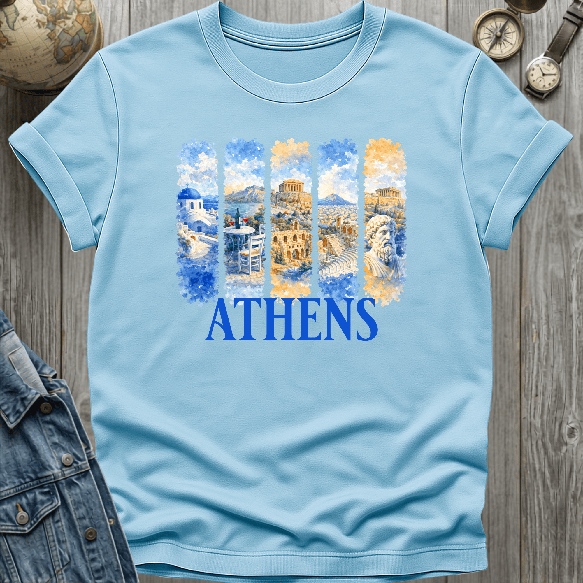 Athens Scenic T-Shirt