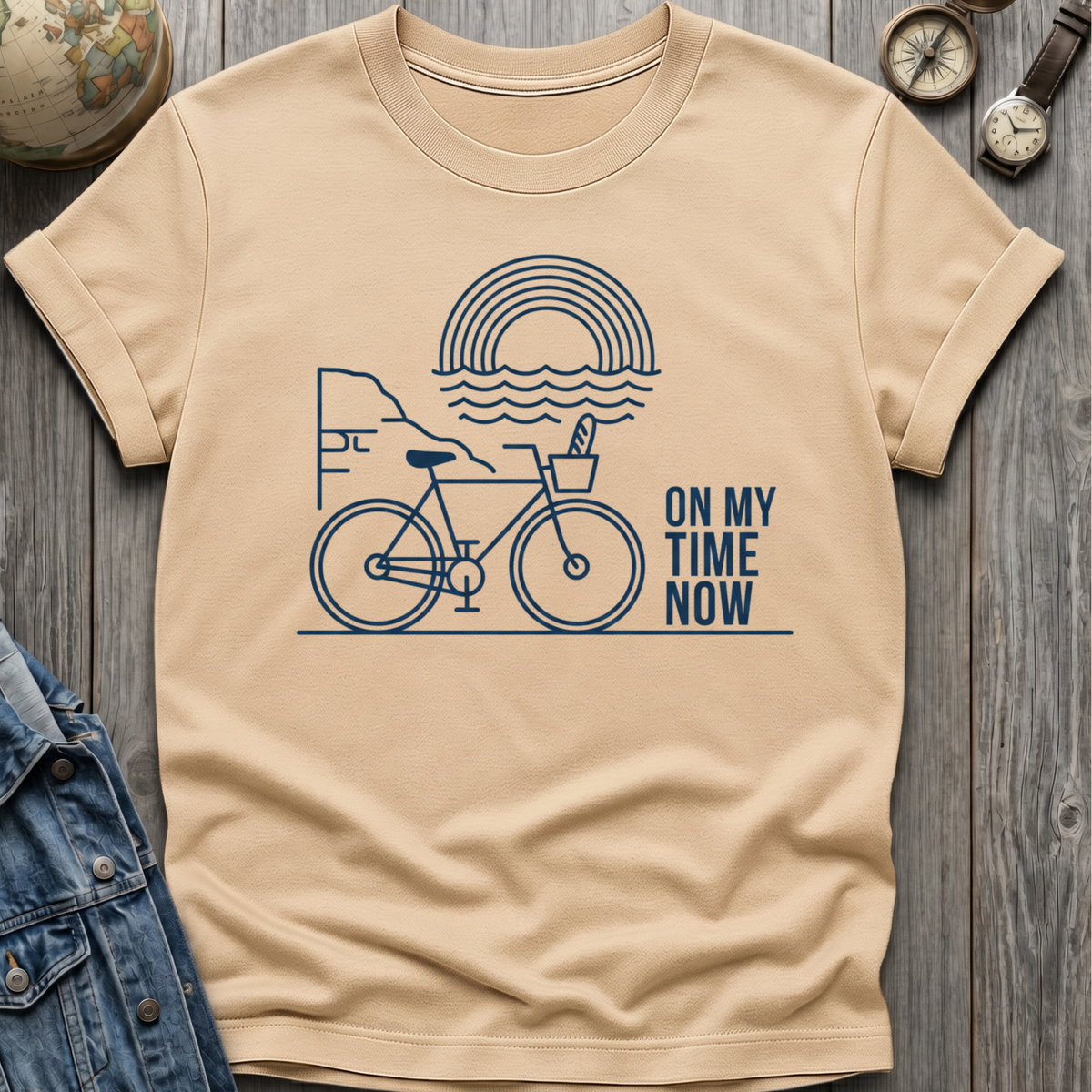 On My Time Bike T-Shirt