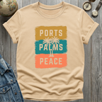 Ports Palms Peace T-Shirt