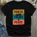 Ports Palms Peace T-Shirt