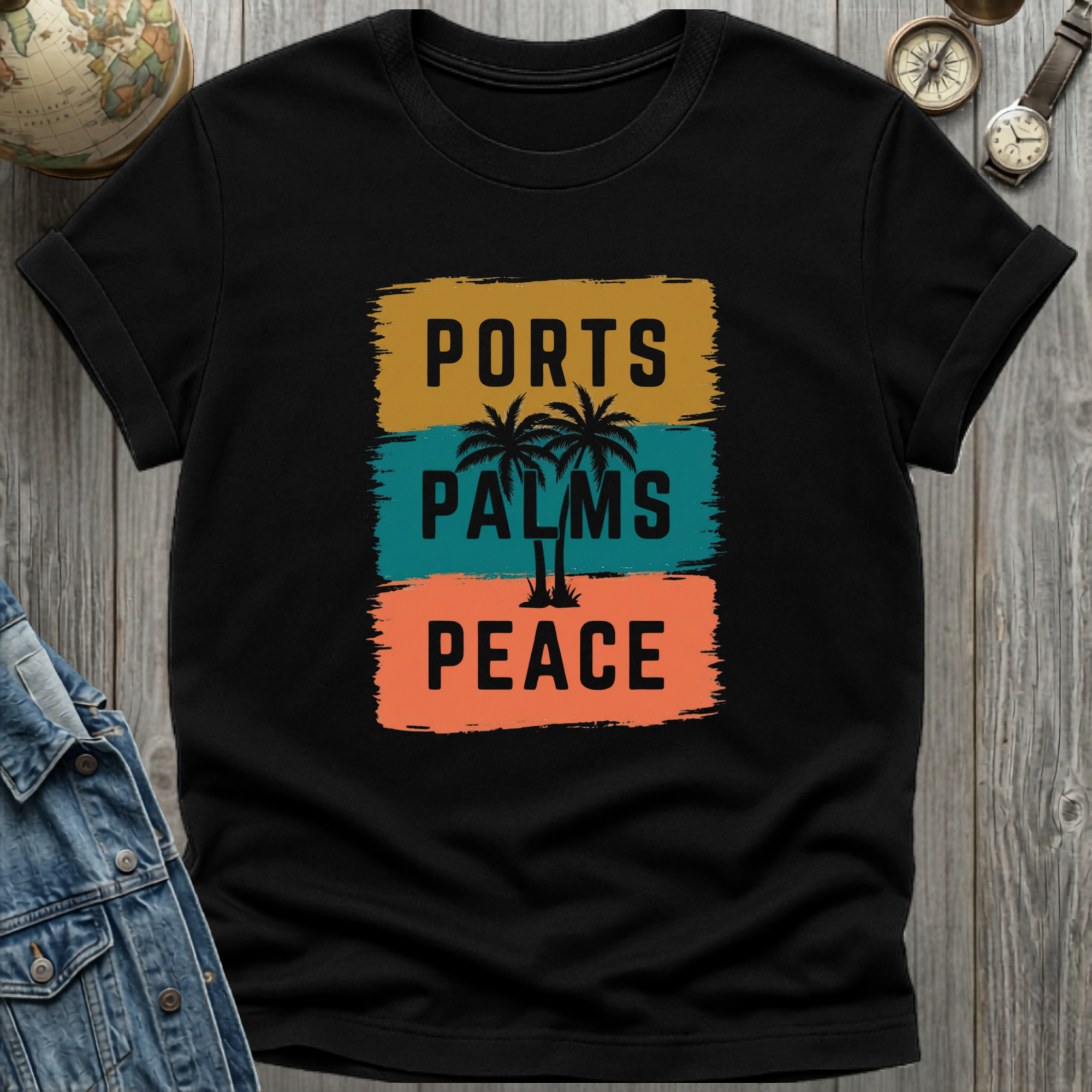 Ports Palms Peace T-Shirt