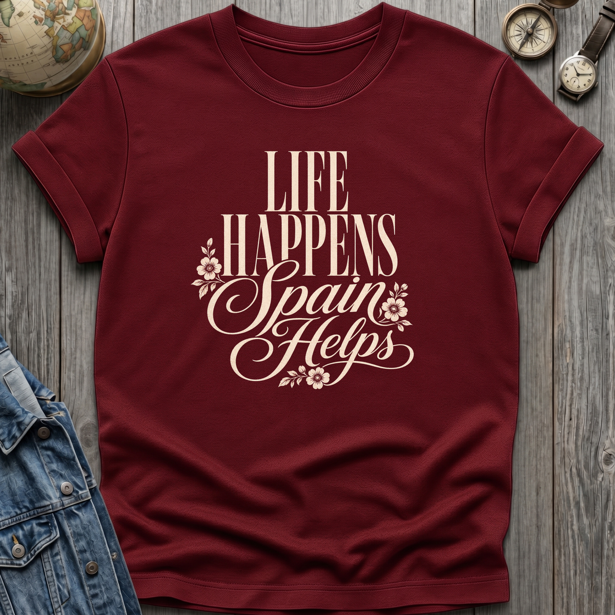 Spain Helps T-Shirt