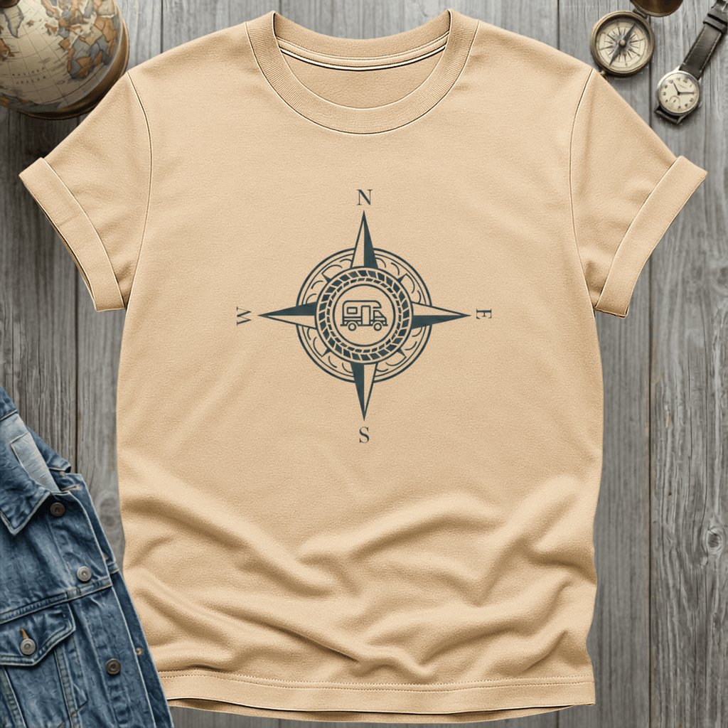 Compass RV Camper T-Shirt