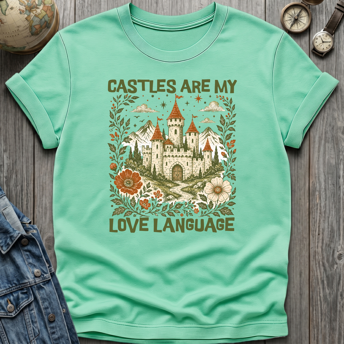Castles Love T-Shirt