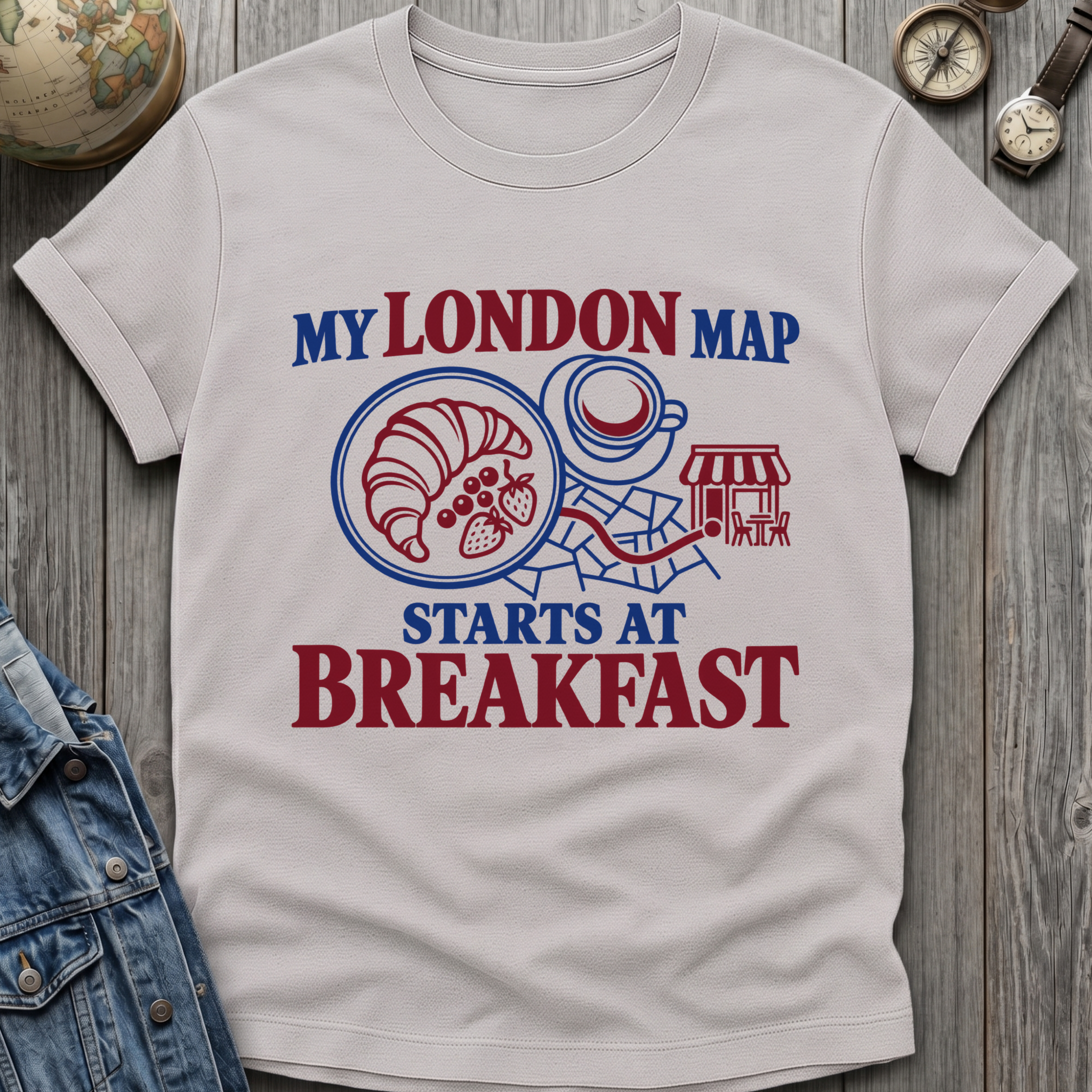 London Map T-Shirt