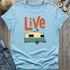 Live Solo Camper Retro T-Shirt