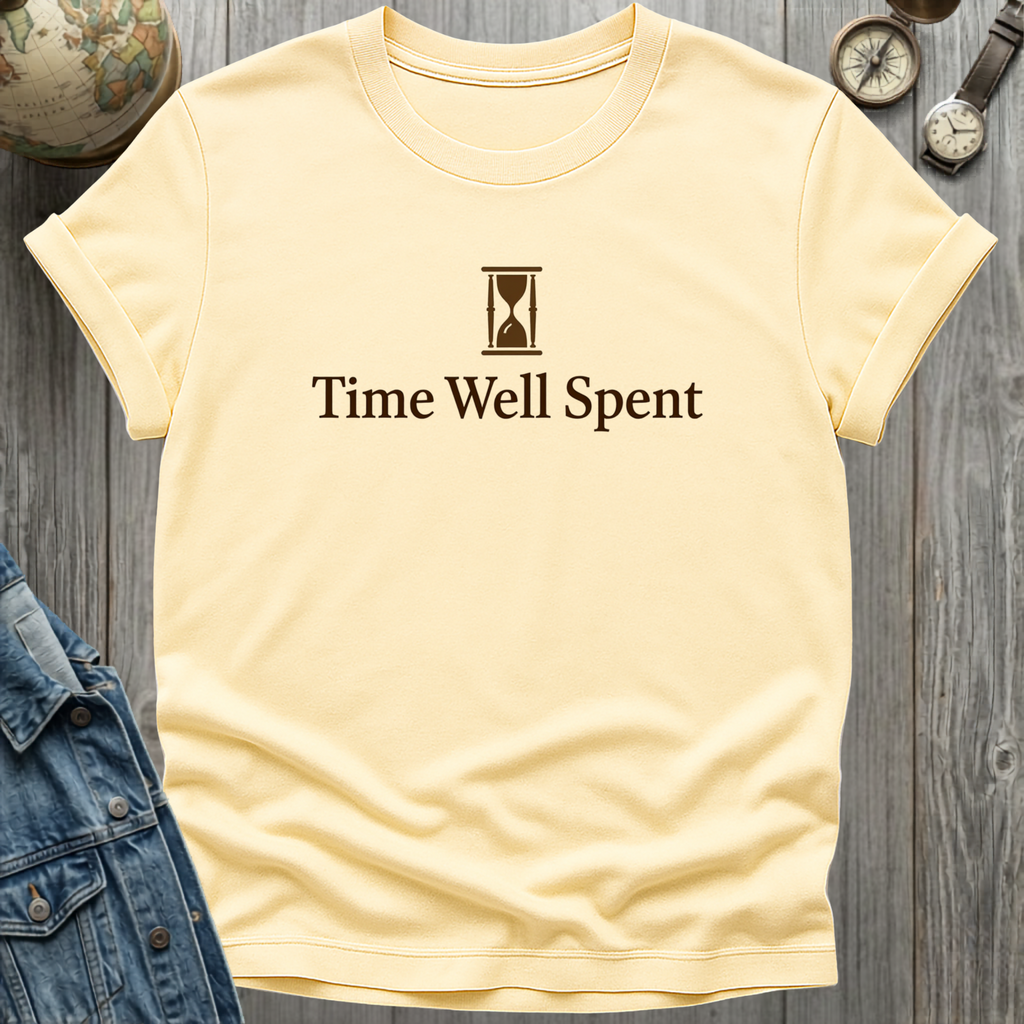 Time Well Spent Hourglass T-Shirt