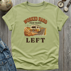 Worked Hard Left T-Shirt