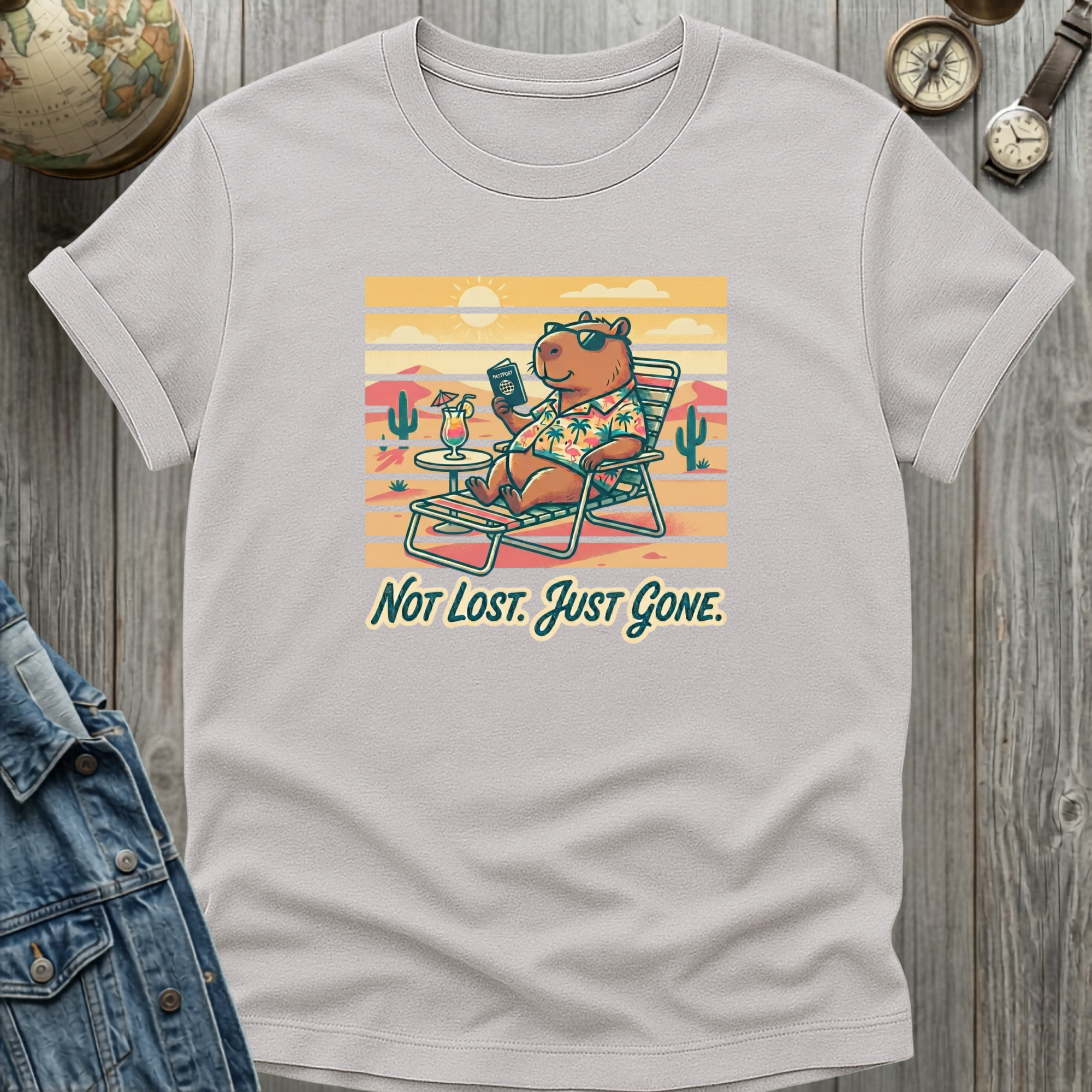 Capybara Not Lost T-Shirt