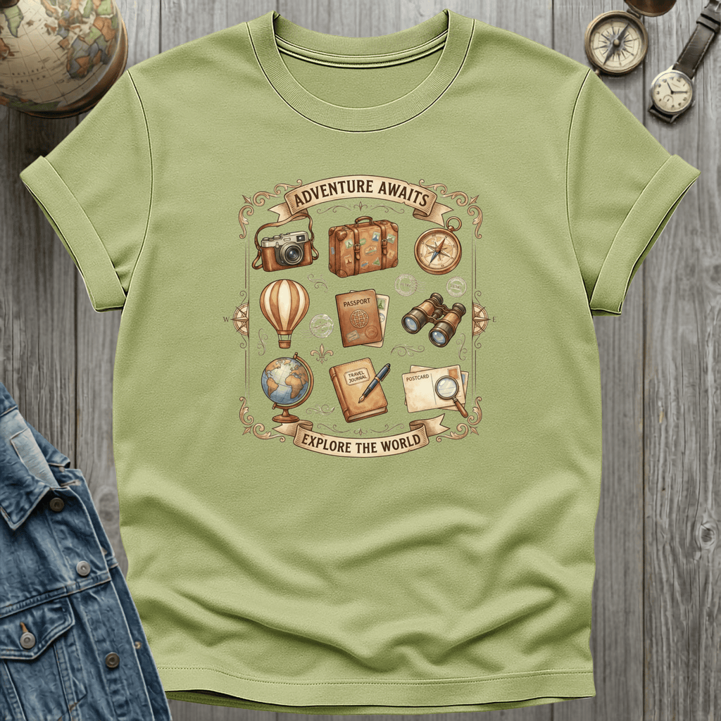 Old World Charm Travel T-shirt