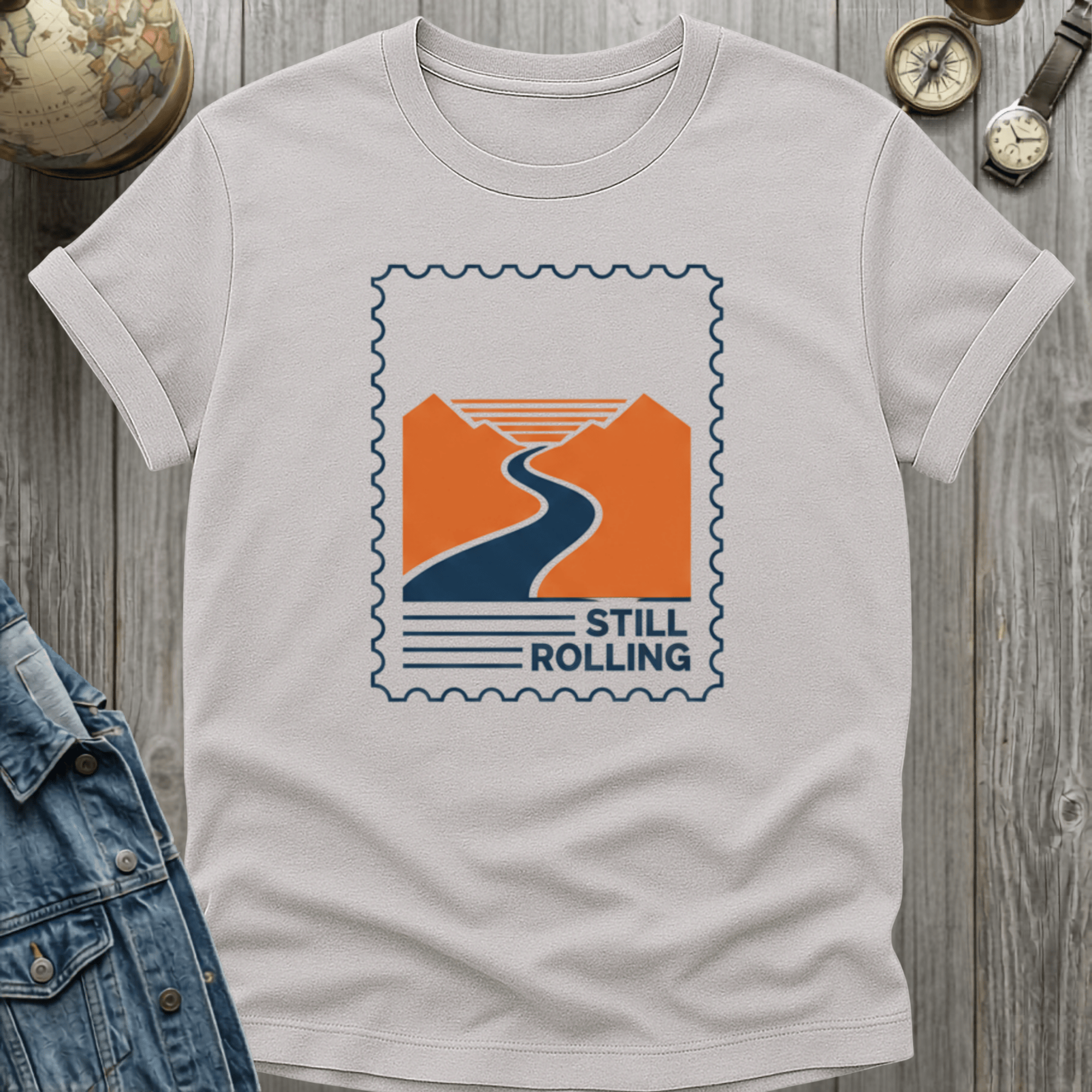 Still Rolling Stamp T-Shirt