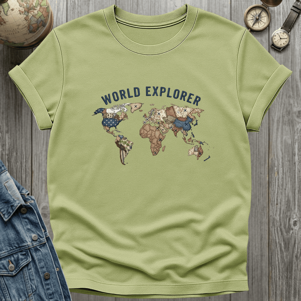 World Explorer Patch T-Shirt