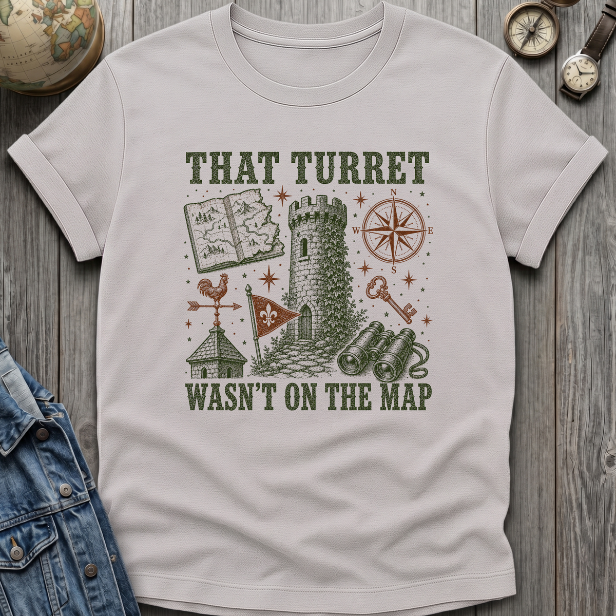Turret Not On Map T-Shirt