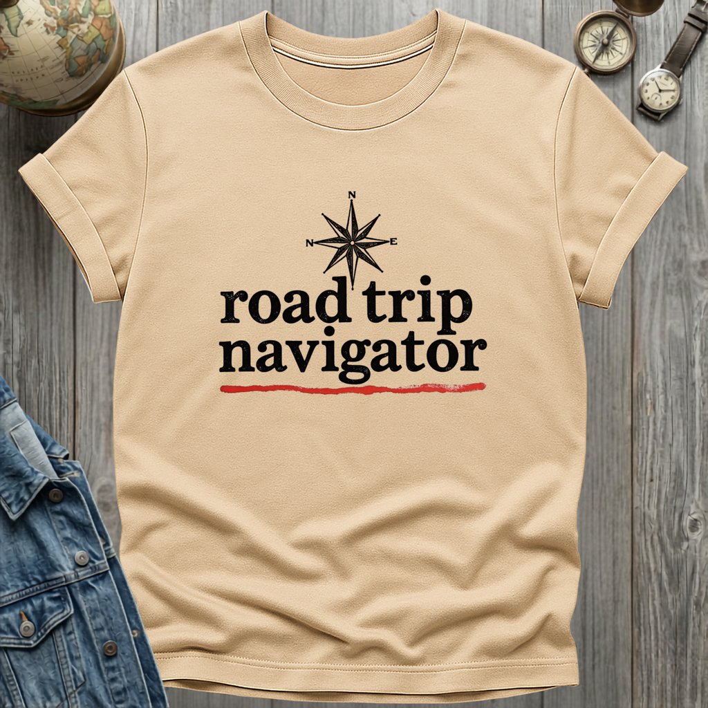Road Trip Navigator T-Shirt