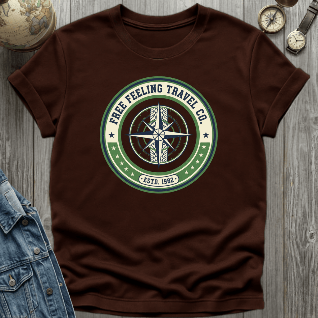 Free Feeling Travel Co T-Shirt