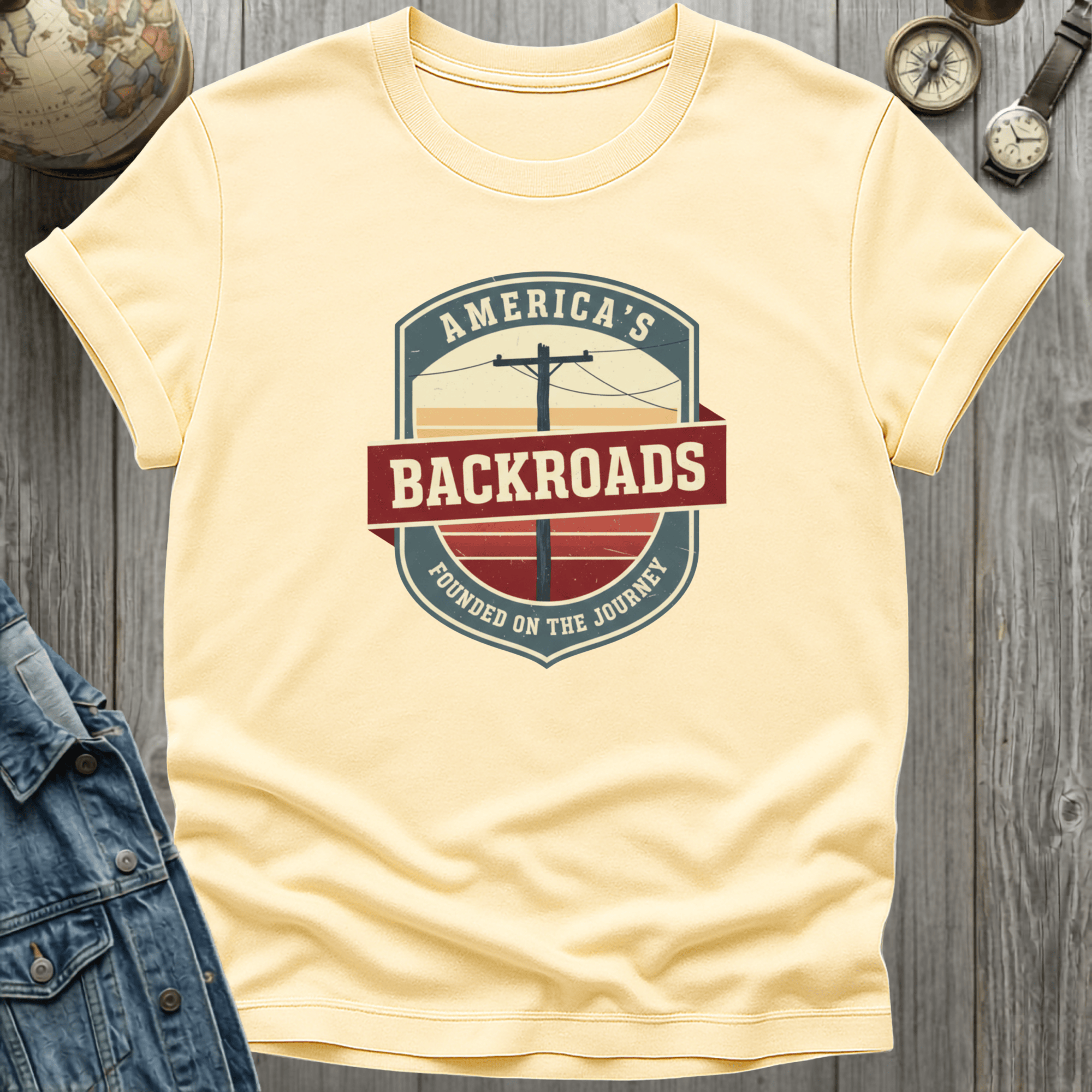 Backroads Badge T-Shirt