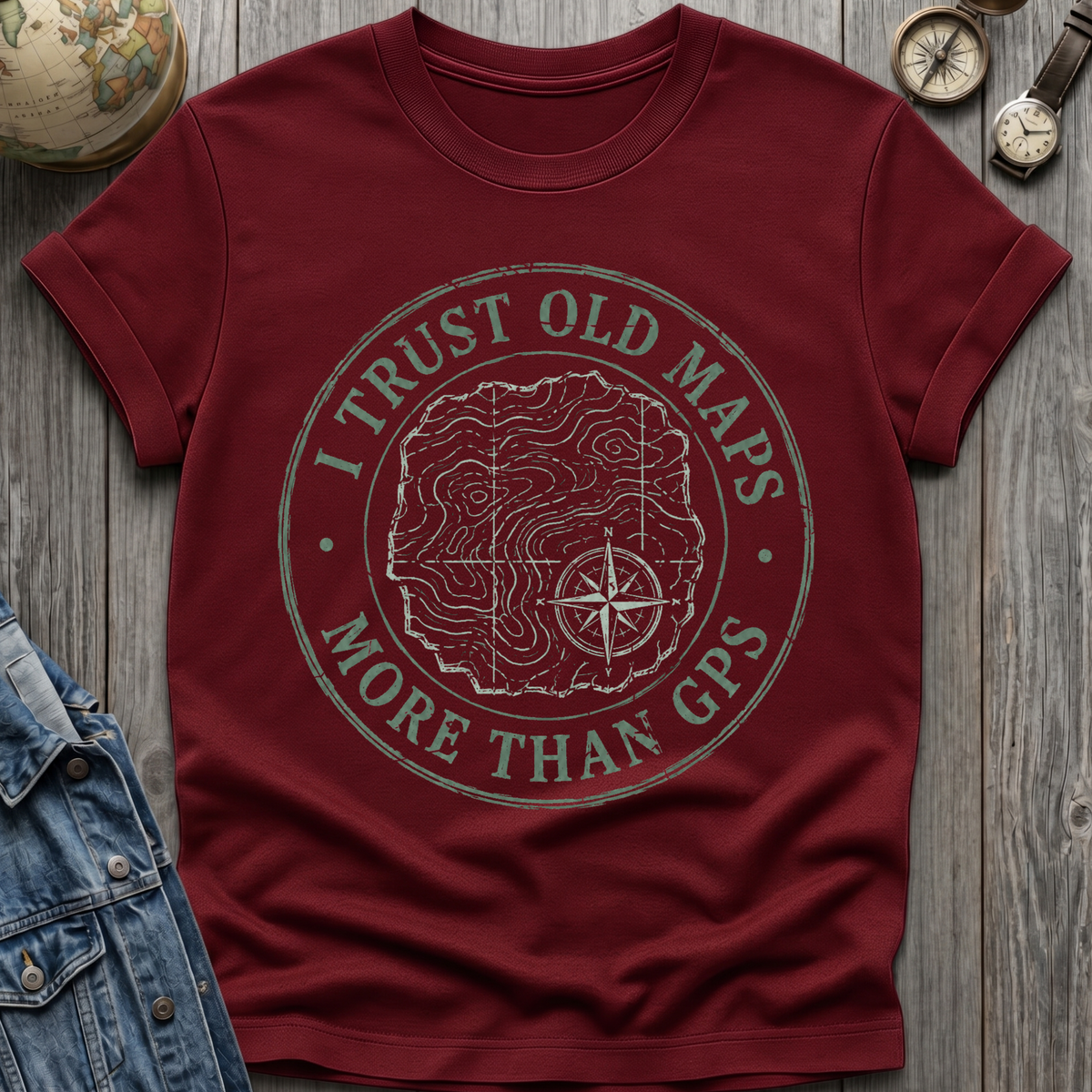 Old Maps T-Shirt
