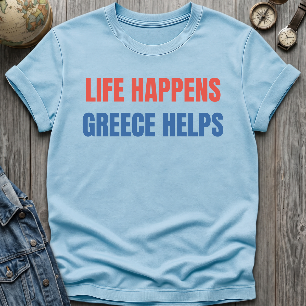 Greece Helps T-Shirt
