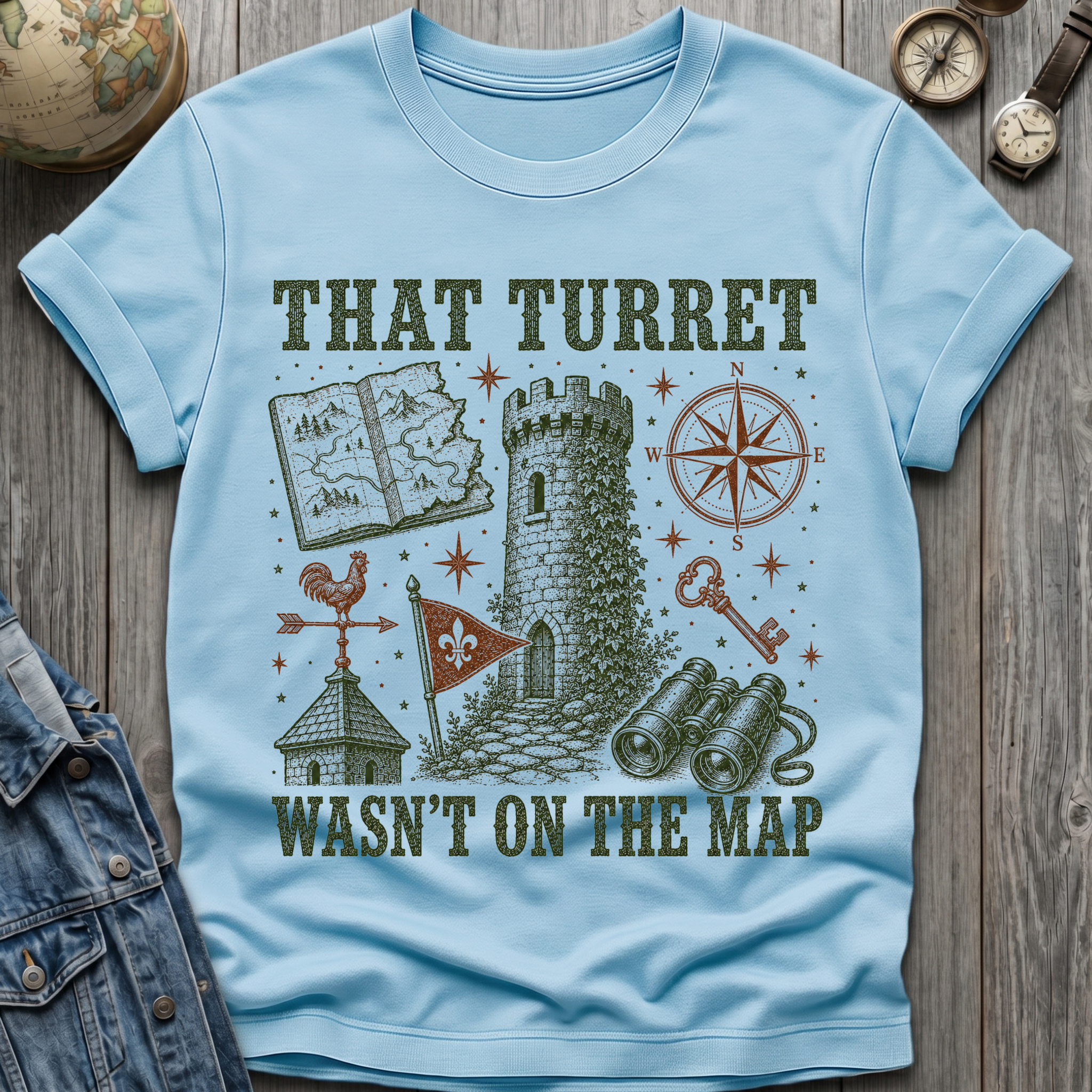 Turret Not On Map T-Shirt