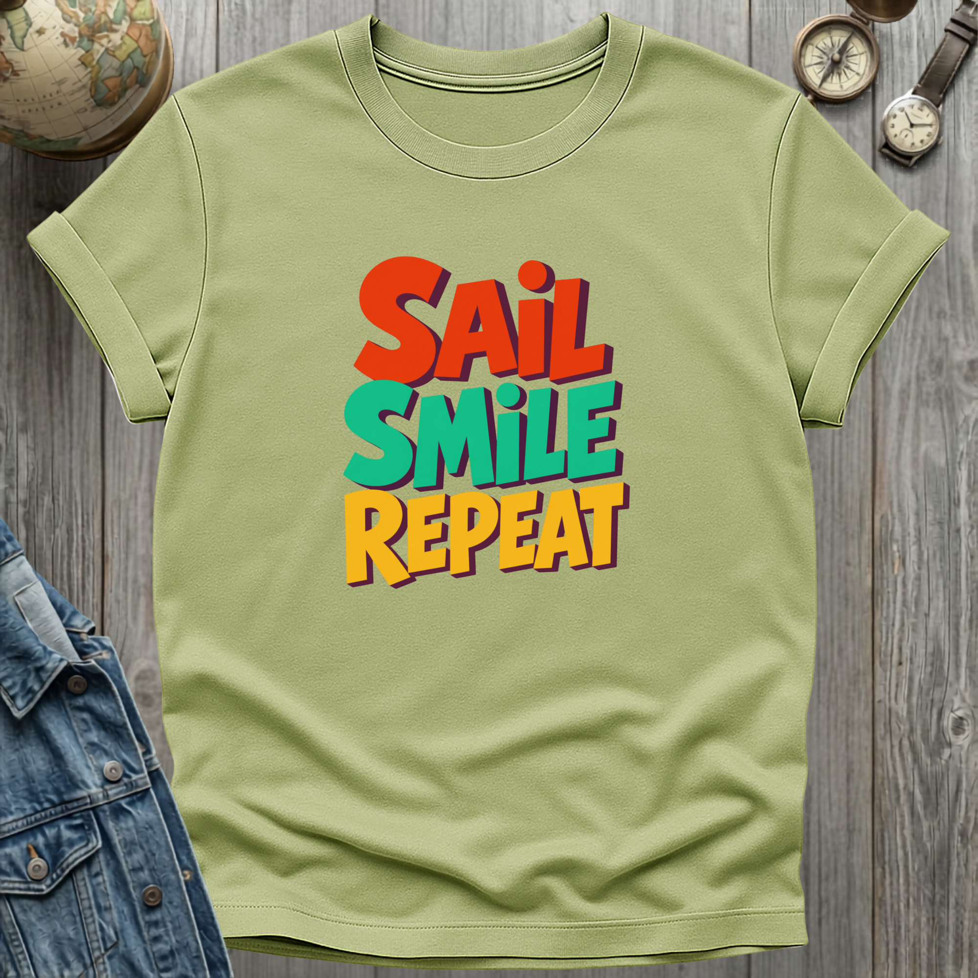 Sail Smile Repeat T-Shirt