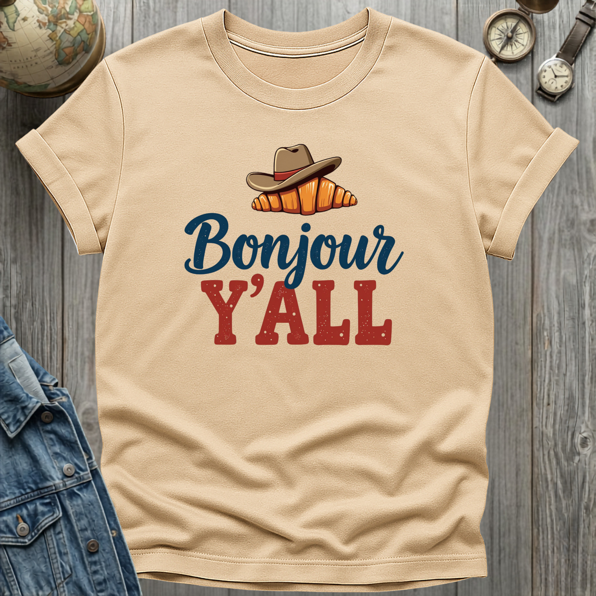 Bonjour Yall T-Shirt