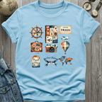 Travel Patchwork T-Shirt