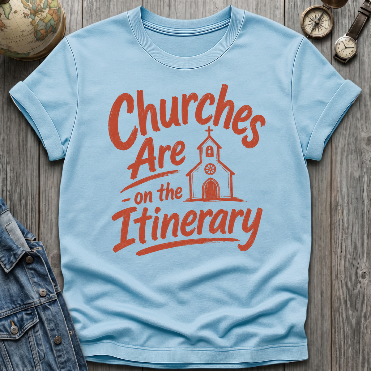 Church Itinerary T-Shirt
