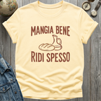 Mangia Bene Ridi Spesso T-Shirt