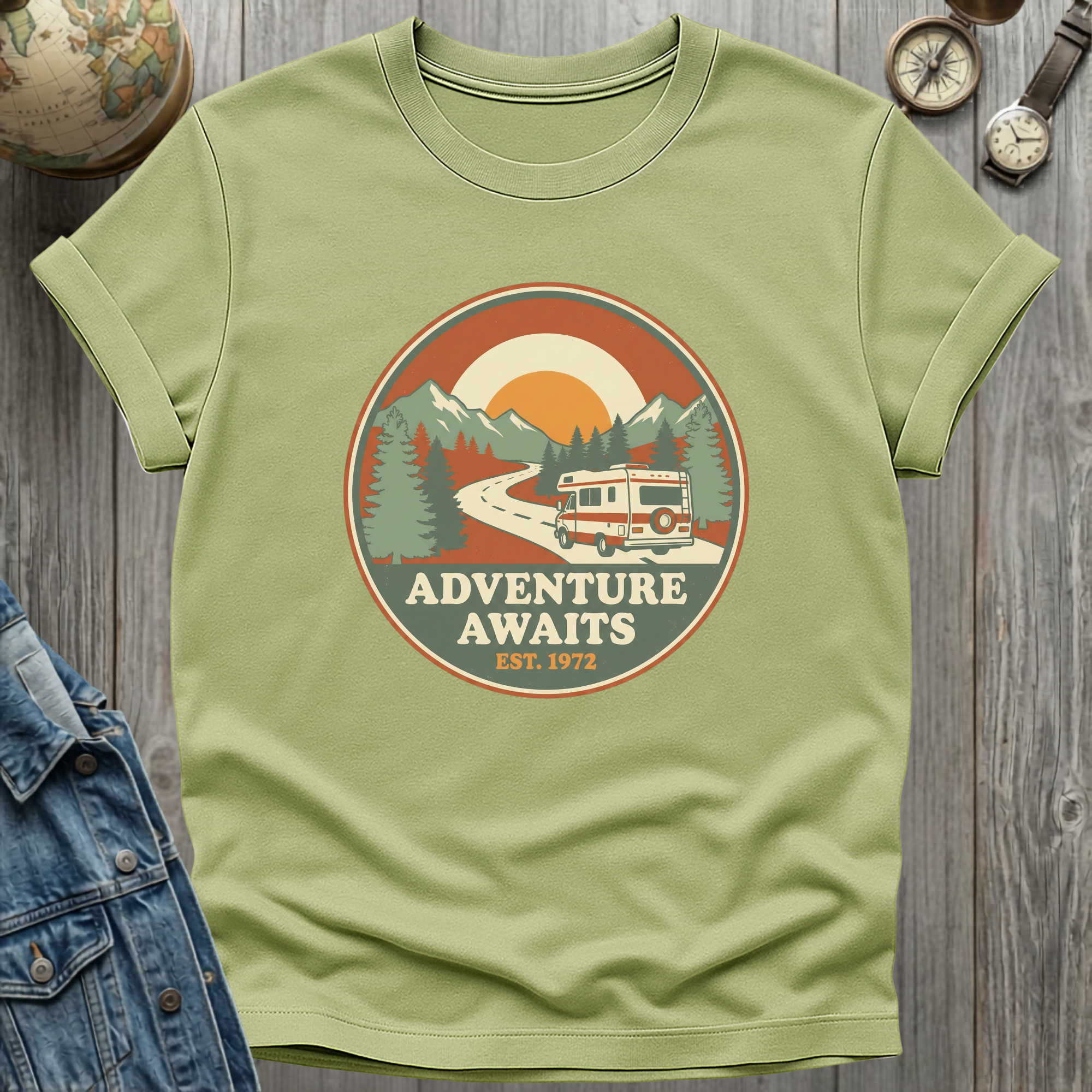 Adventure Awaits RV T-Shirt
